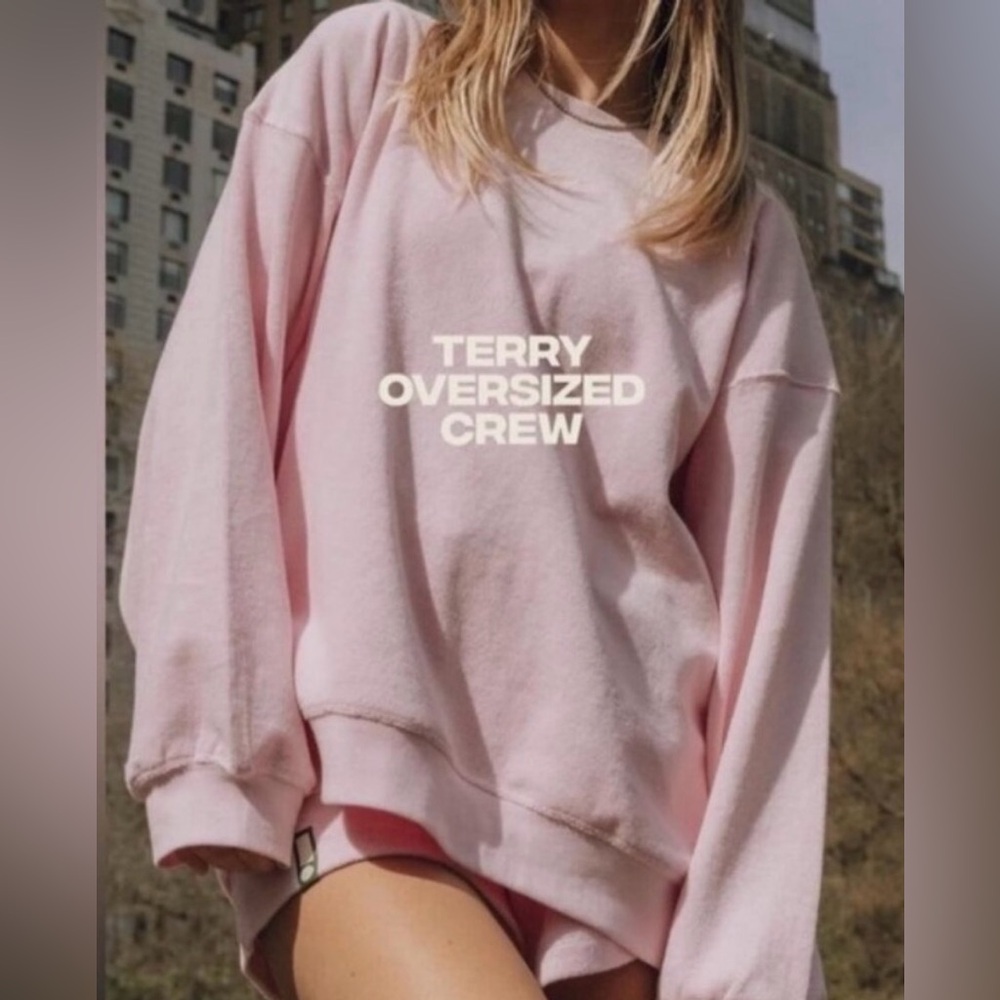 Daily Drills Oversized Terry Sweatshirt
